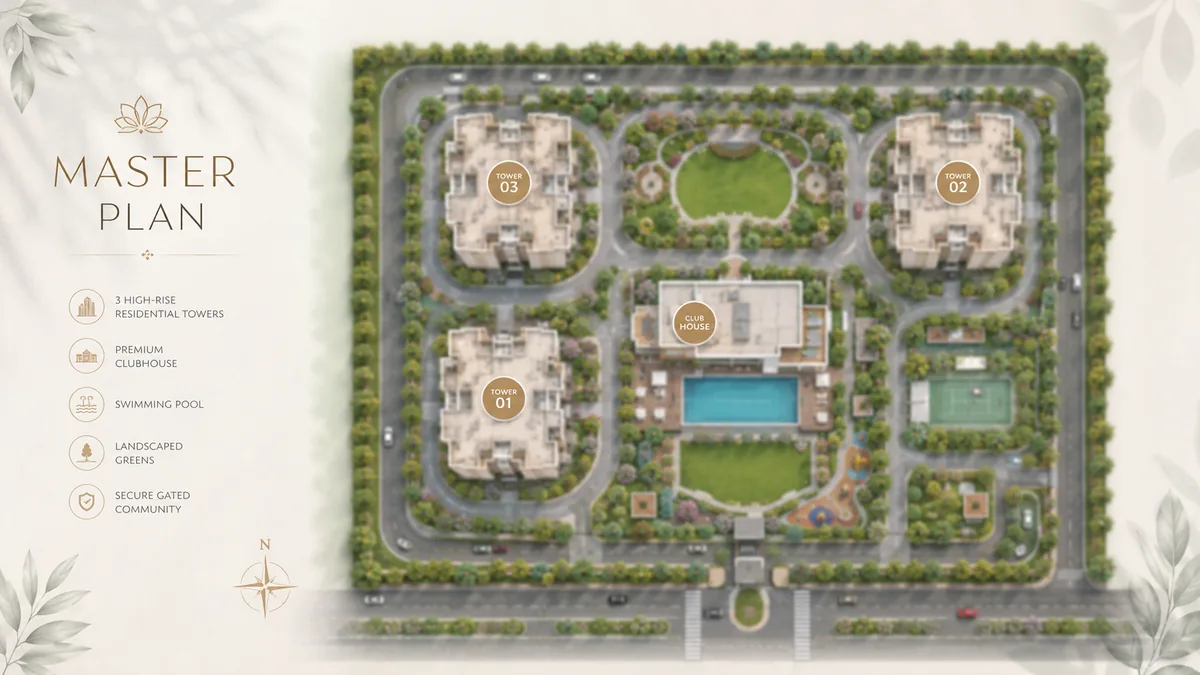 Prestige Chandapura master plan site layout